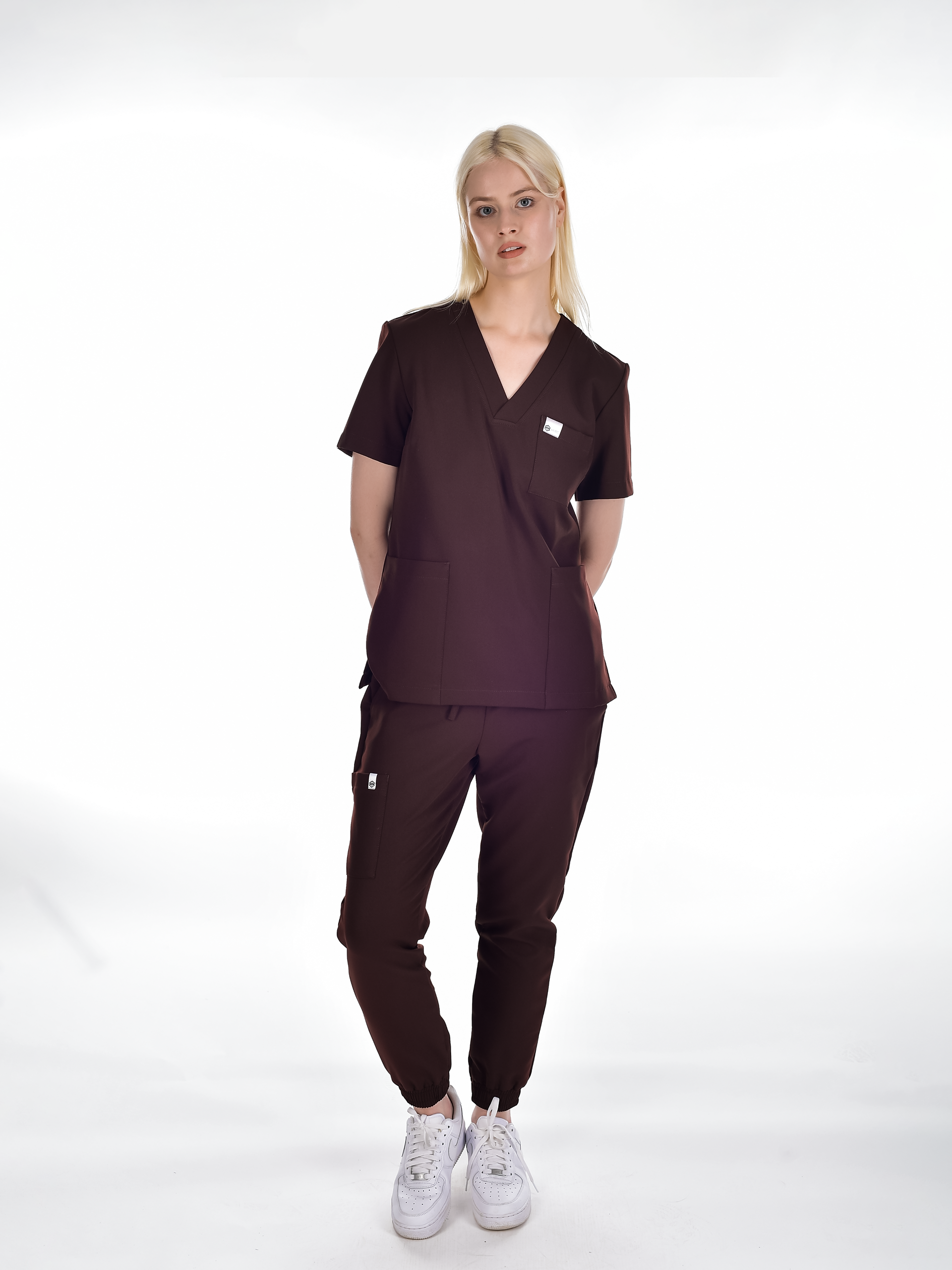 OSLO Women's scrub pants Brown