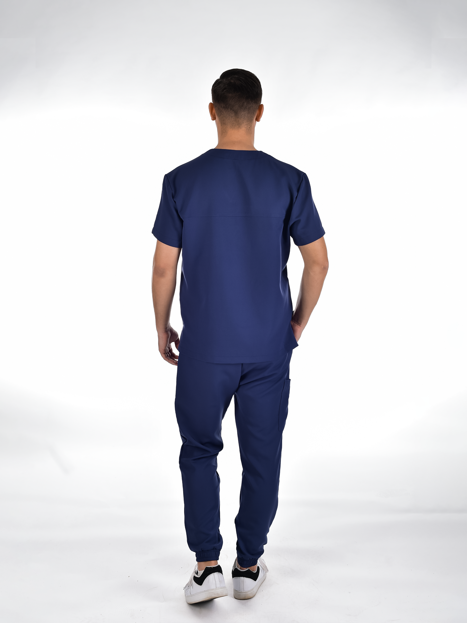 OSLO Men's scrub pants Navy blue