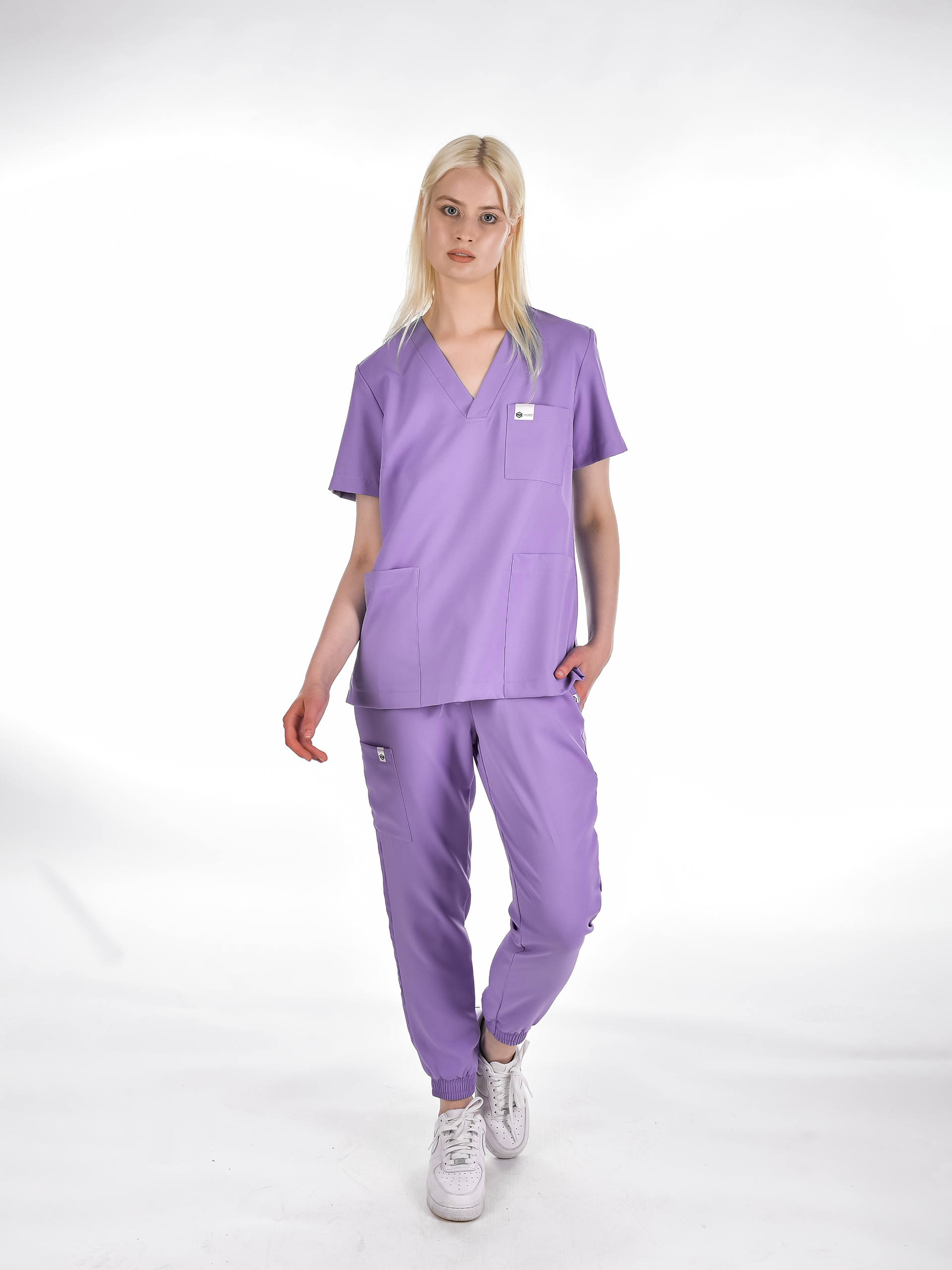 OSLO Women's scrub pants Purple