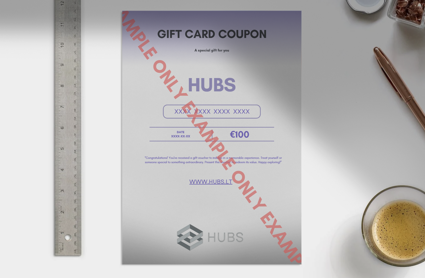 HUBS Gift card