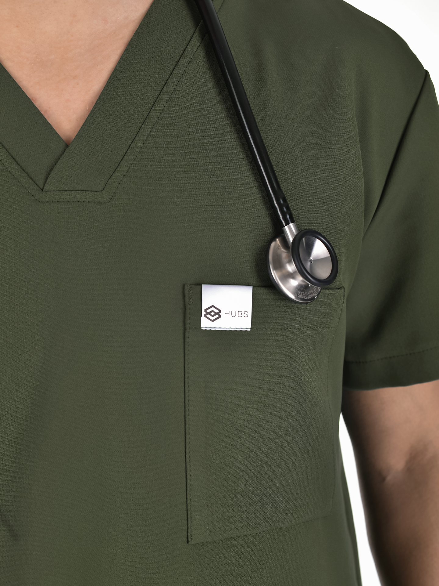 OSLO Men's scrubs set Khaki
