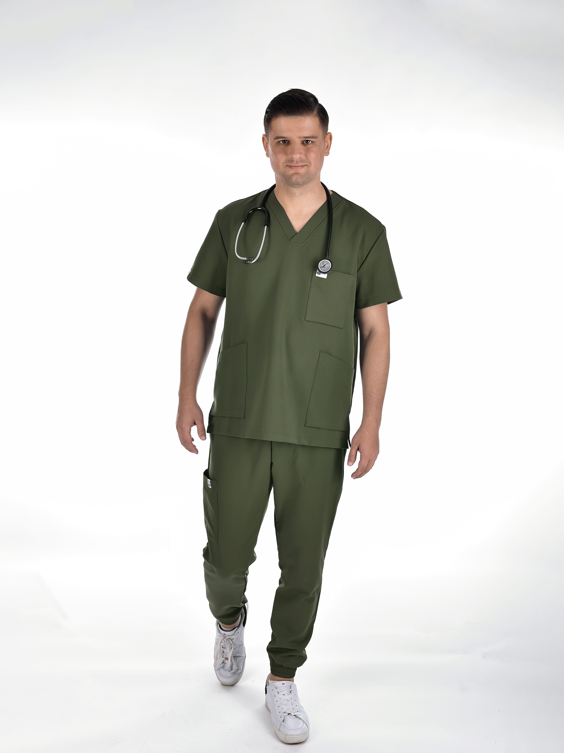 OSLO Men's scrub pants Khaki