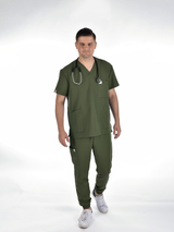 OSLO Men's scrub pants Khaki