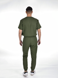 OSLO Men's scrub pants Khaki