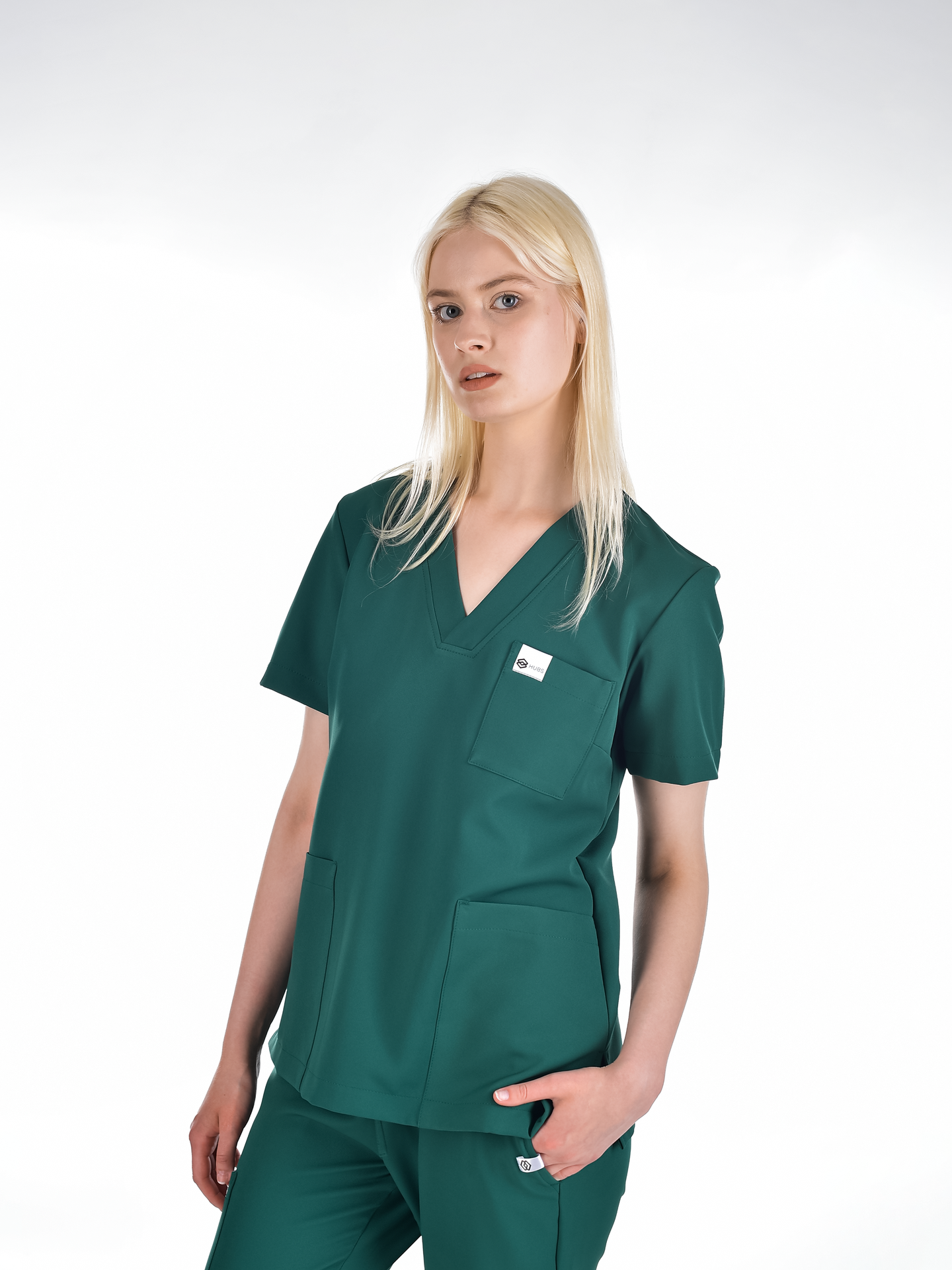 OSLO Women's scrub top Green