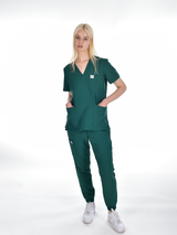 OSLO Women's scrubs set Green