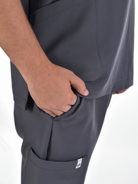 OSLO Men's scrub pants Grey