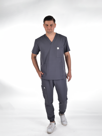 OSLO Men's scrub pants Grey