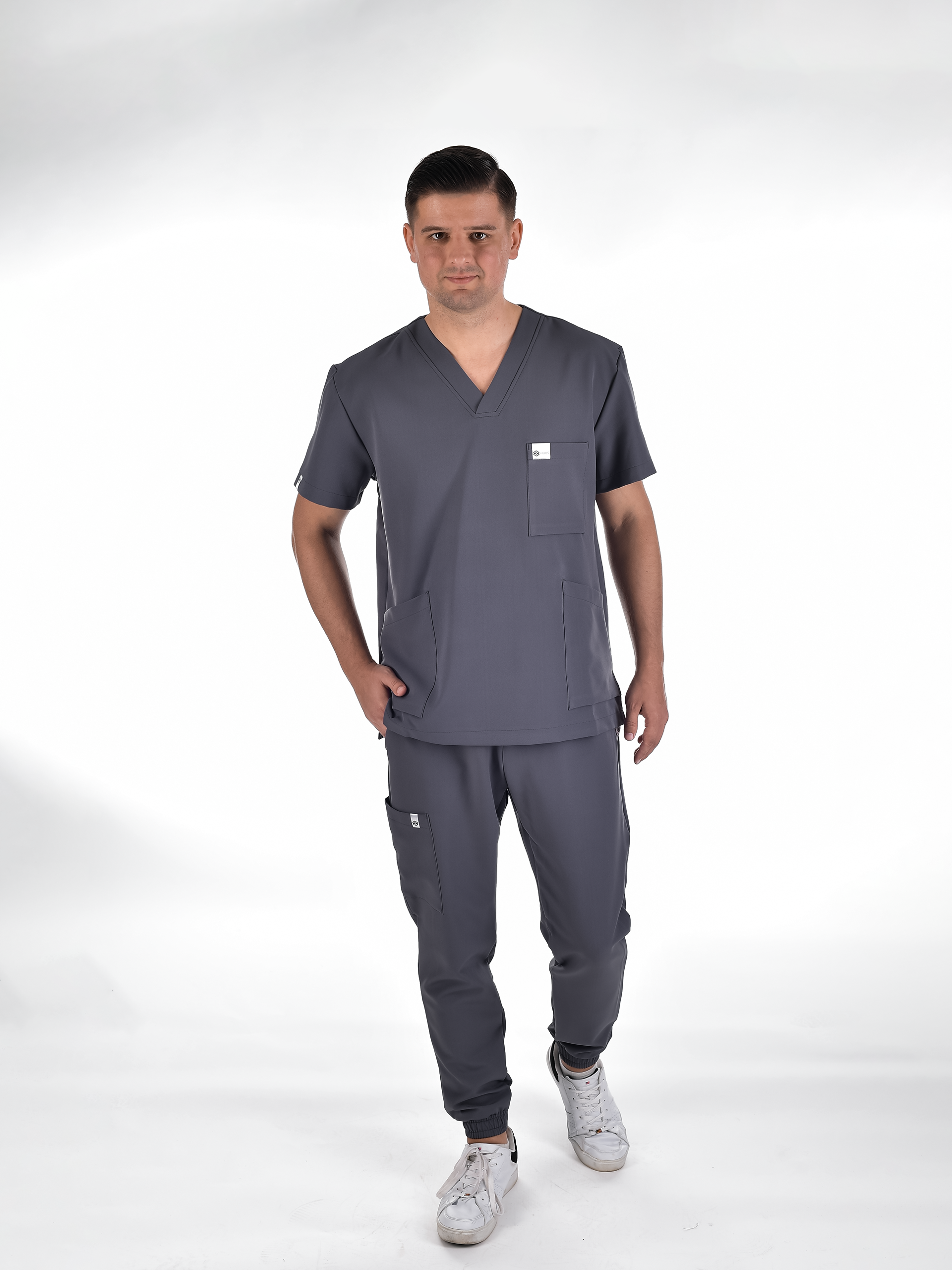 OSLO Men's scrub pants Grey