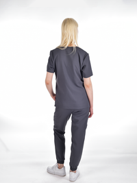 OSLO Women's scrub top Grey