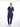 OSLO Women's scrubs set Navy blue