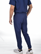 OSLO Men's scrubs set Navy blue