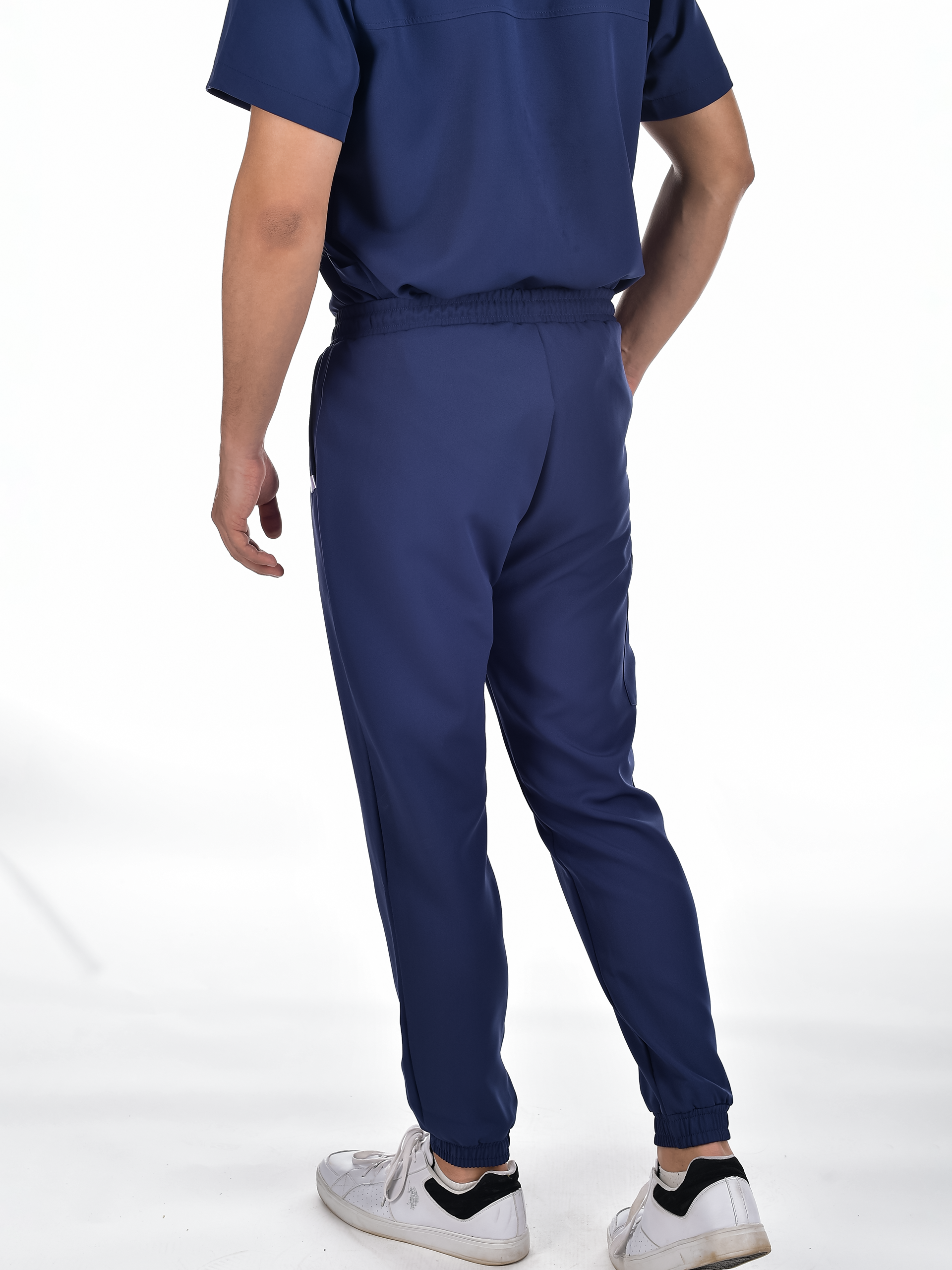 OSLO Men's scrubs set Navy blue